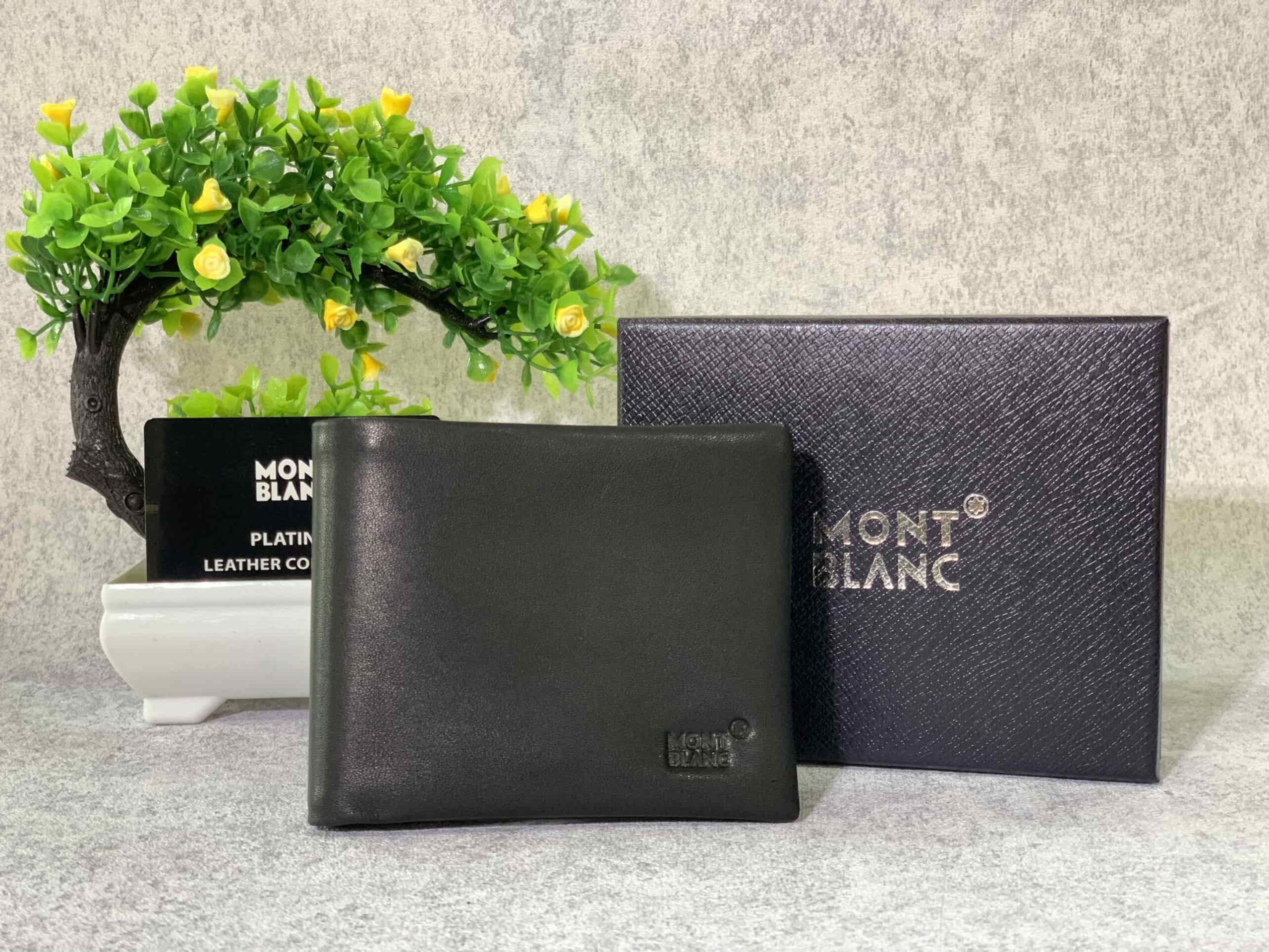 Ví Nam Dáng Ngang Montblanc Cao Cấp BMB10 - Men86