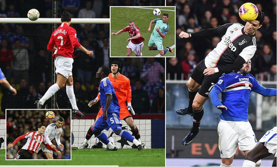 Ronaldo và những pha đánh đầu kinh điển