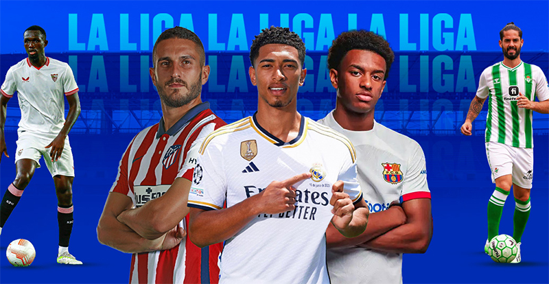 La Liga là nơi hội tụ các gã khổng lồ