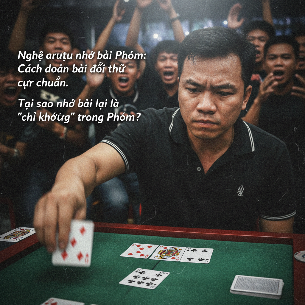 Nghệ thuật nhớ bài phỏm giúp người chơi làm chủ ván đấu