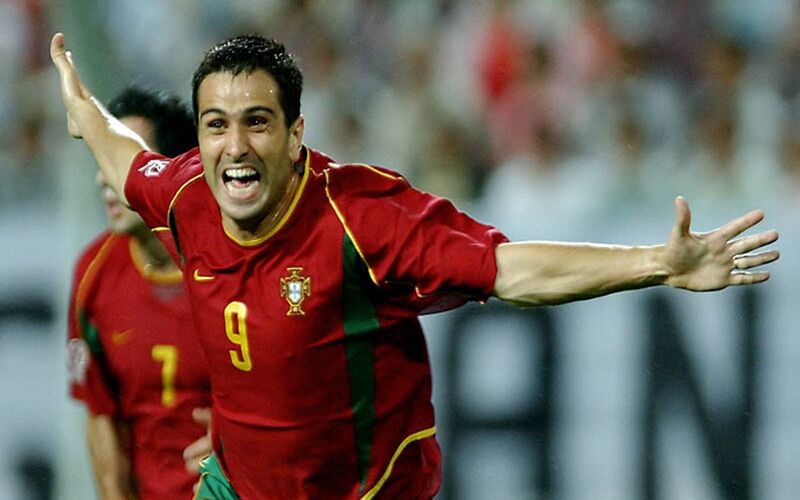 Pauleta từng là chân sút chủ lực của đội tuyển Bồ Đào Nha